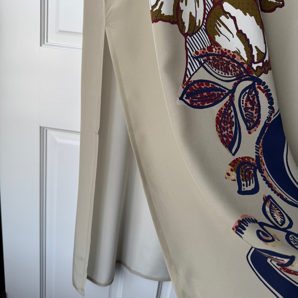 LAS SURENAS silk long sleeve dress - Picture 5 of 9
